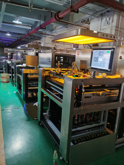 Esposizione a doppia faccia della macchina per esposizione alla linea automatica